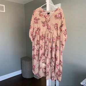 Pink Hi-Lo Torrid Tunic